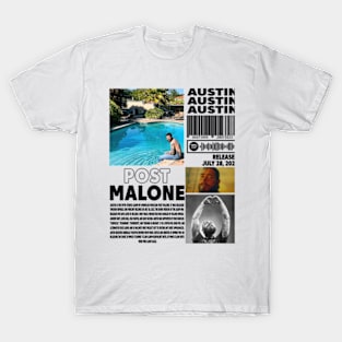 Post Malone Rap Music Merch T-Shirt